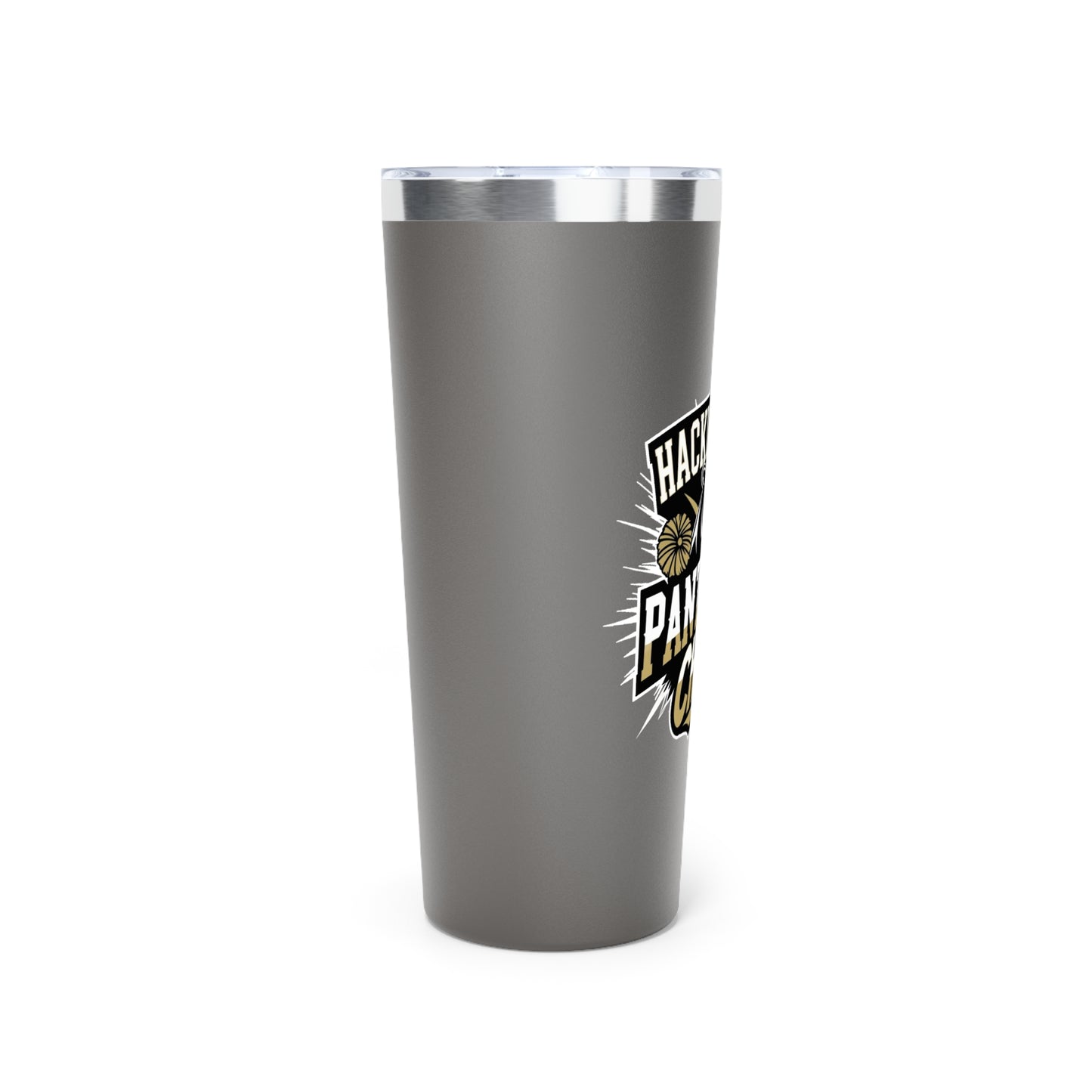 22oz Copper Insulated Tumbler \ Hackleburg Panthers Cheer \ HPC1
