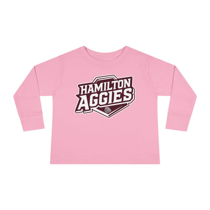 Toddler Long Sleeve Tee \ Hamilton Aggies \ HA1