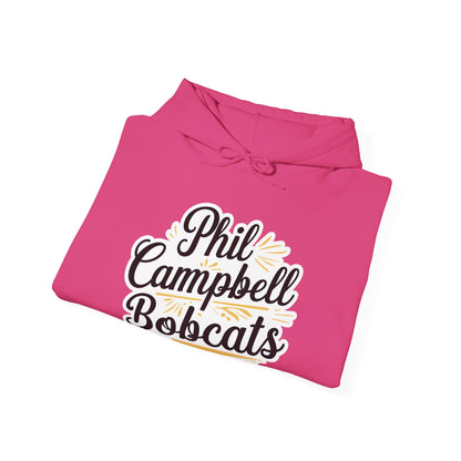 Adult Hoodie Sweatshirt \ Phil Campbell Bobcats \ PCBG2