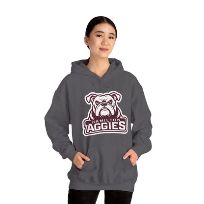Adult Hoodie Sweatshirt \ Hamilton Aggies \ HA4