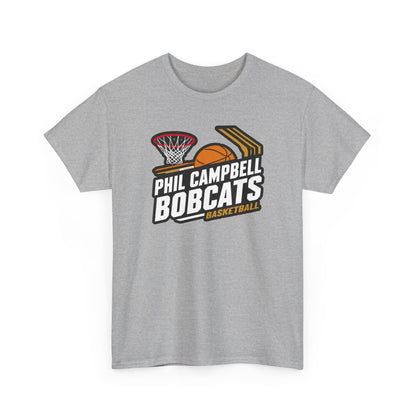 Adult Tee \ Phil Campbell Bobcats Basketball \ PCBBK1