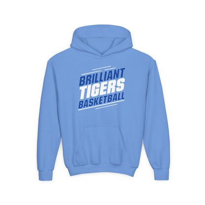 Youth Hoodie Sweatshirt \ Brilliant Tigers Basketball \ BTBK2