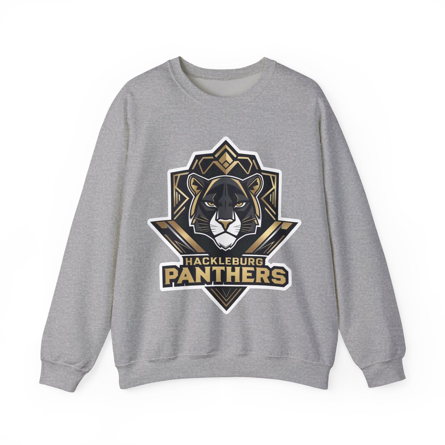Adult Crewneck Sweatshirt \ Hackleburg Panthers \ HP1