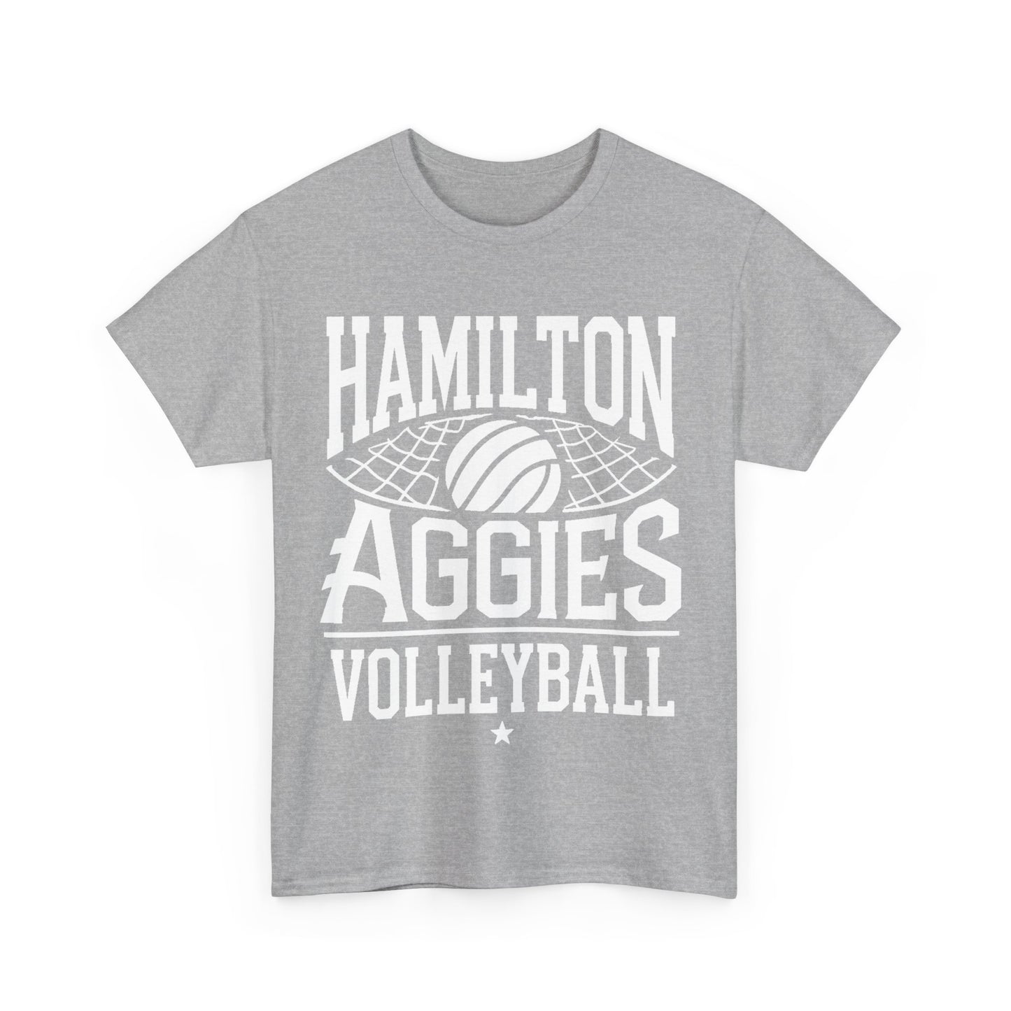 Adult Tee \ Hamilton Aggies Volleyball \ HAV2