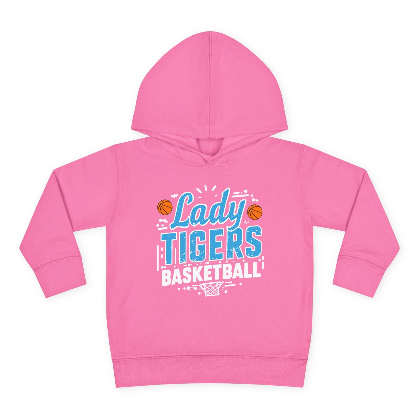 Toddler Hoodie Sweatshirt \ Brilliant Tigers Basketball \ BTBKG1