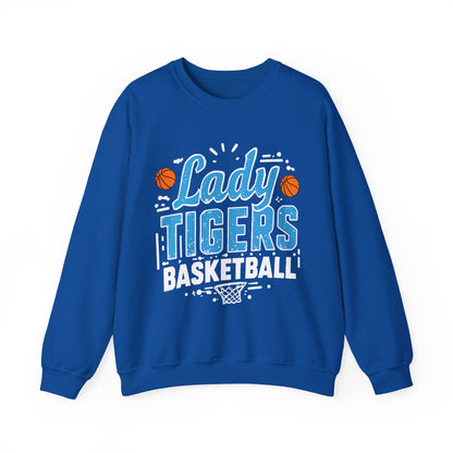 Adult Crewneck Sweatshirt \ Brilliant Tigers Basketball \ BTBKG1