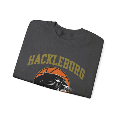 Adult Crewneck Sweatshirt \ Hackleburg Panther Basketball \ HPBK1