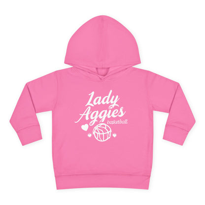 Toddler Hoodie Sweatshirt \ Hamilton Aggies Basketball \ HABBG2