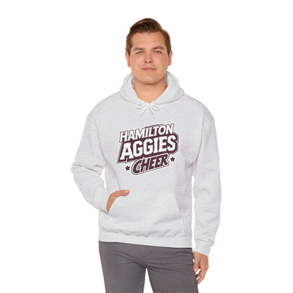 Adult Hoodie Sweatshirt \ Hamilton Aggies Cheer \ HAC1