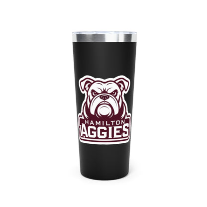 22oz Copper Insulated Tumbler \ Hamilton Aggies \ HA4