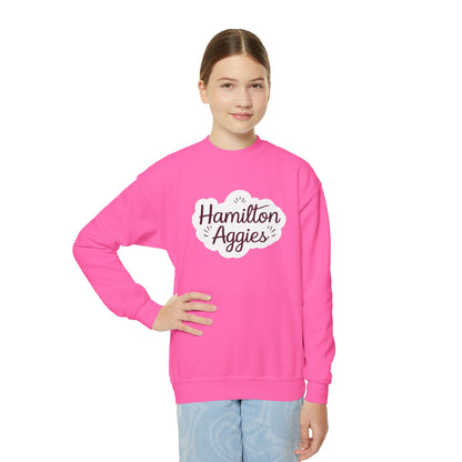 Youth Crewneck Sweatshirt \ Hamilton Aggies \ HAG1