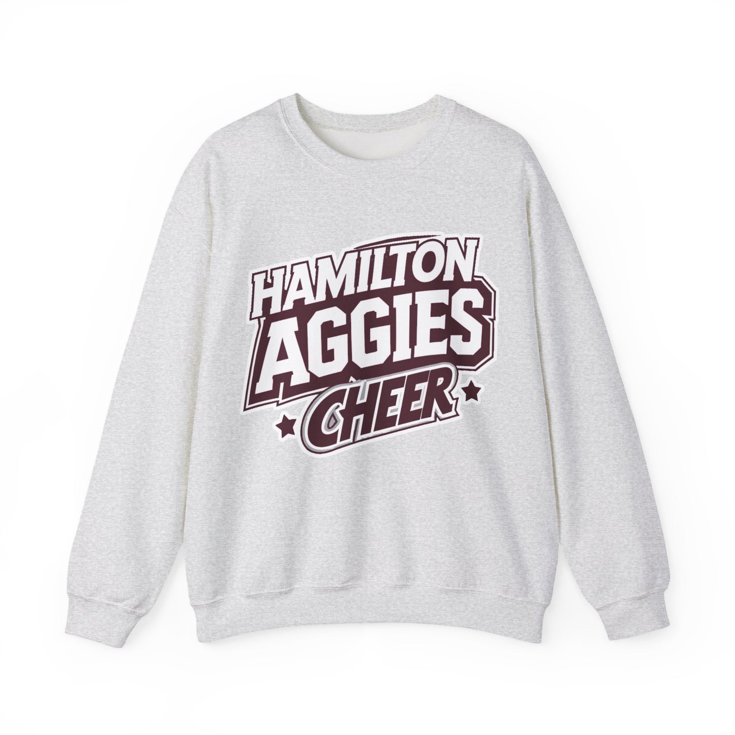 Adult Crewneck Sweatshirt \ Hamilton Aggies Cheer \ HAC1