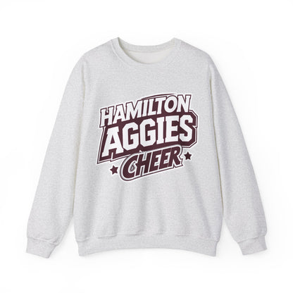 Adult Crewneck Sweatshirt \ Hamilton Aggies Cheer \ HAC1