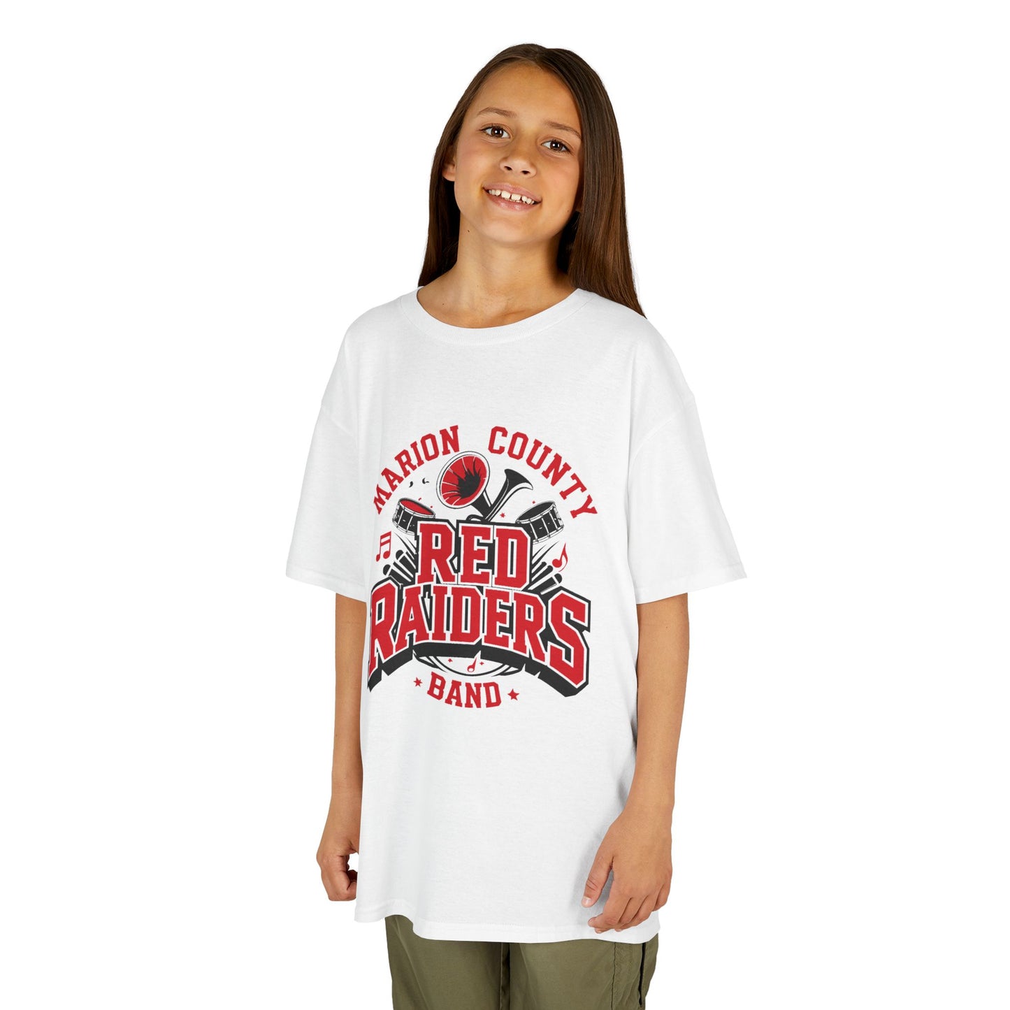 Youth Tee \ Marion County Red Raiders Band \ MCB2