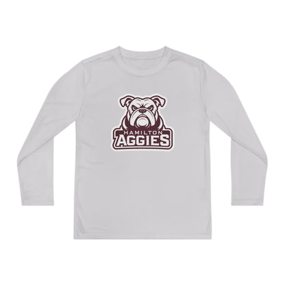 Youth Long Sleeve Tee \ Hamilton Aggies \ HA4