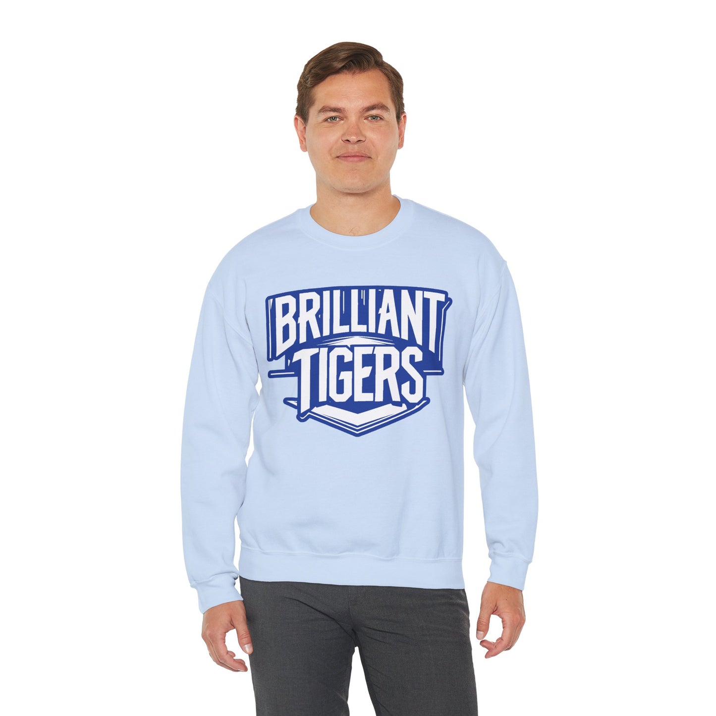 Adult Crewneck Sweatshirt \ Brilliant Tigers \ BT2