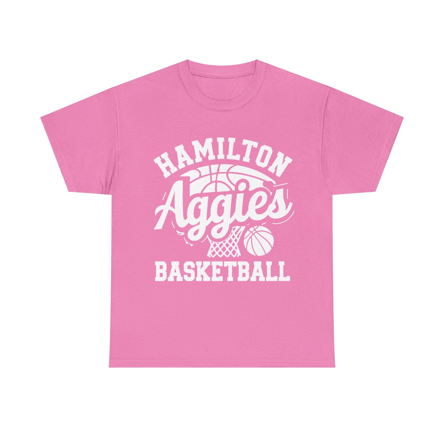 Adult Tee \ Hamilton Aggies Basketball \ HABBG1