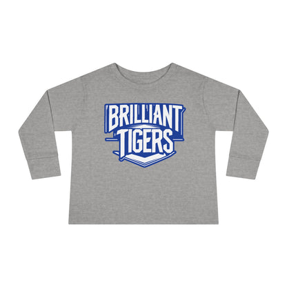 Toddler Long Sleeve Tee \ Brilliant Tigers \ BT2