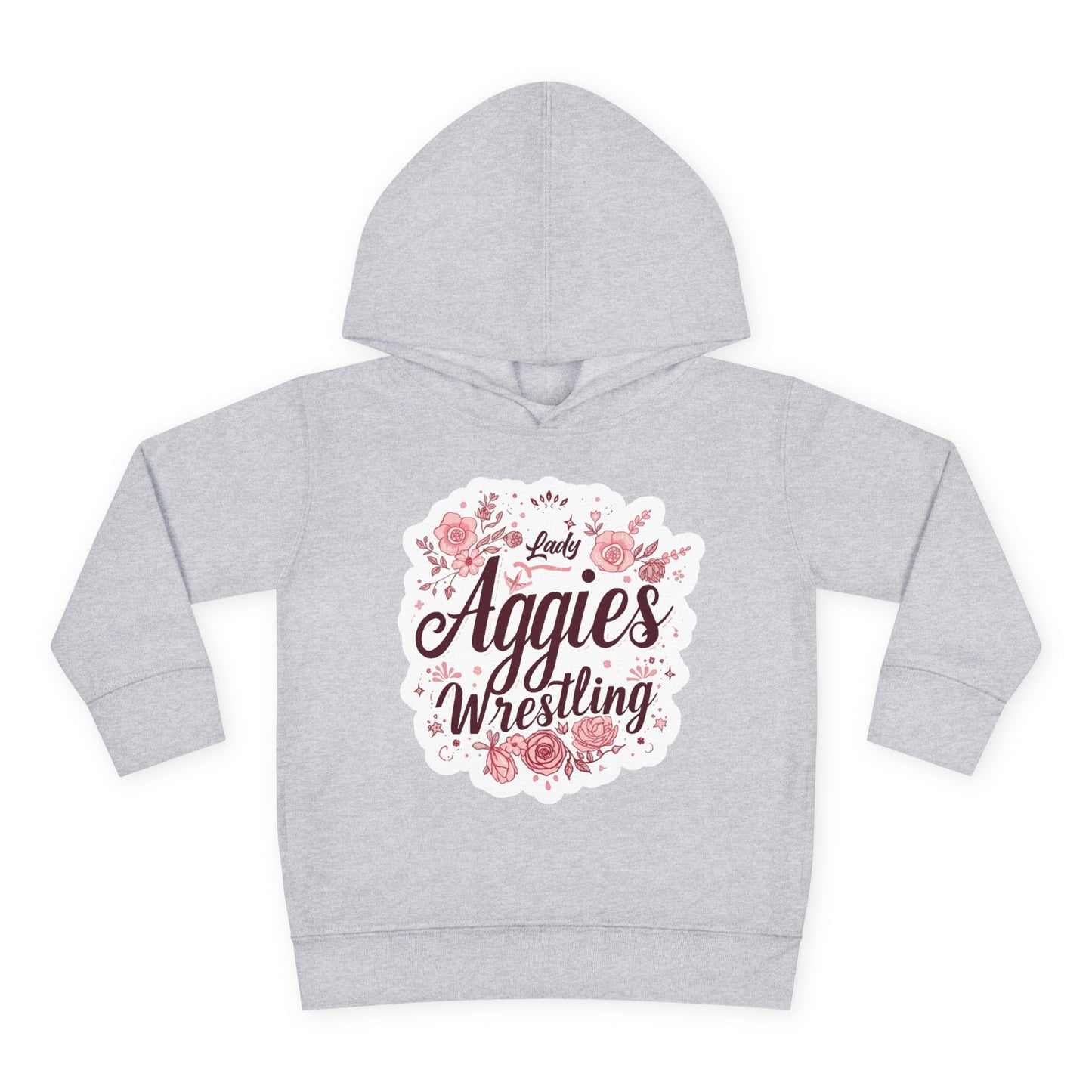 Toddler Hoodie Sweatshirt \ Hamilton Aggies Wrestling \ HAWG1