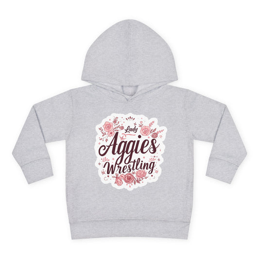 Toddler Hoodie Sweatshirt \ Hamilton Aggies Wrestling \ HAWG1