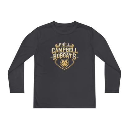 Youth Long Sleeve Tee \ Phill Campbell Bobcats \ PCB1