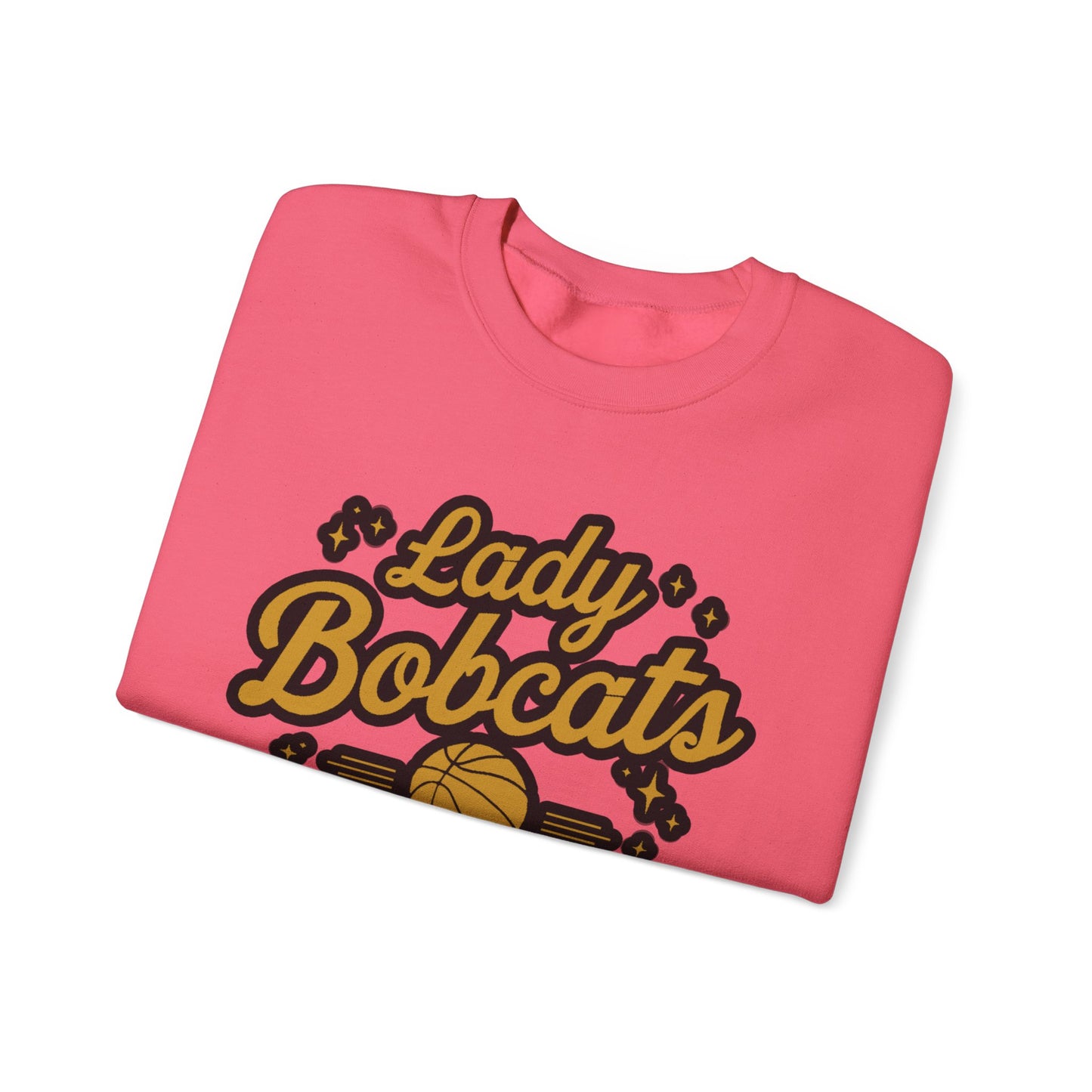 Adult Crewneck Sweatshirt \ Phil Campbell Bobcats Basketball \ PCBBKG2