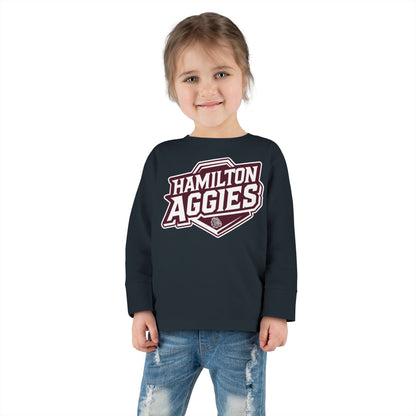 Toddler Long Sleeve Tee \ Hamilton Aggies \ HA1