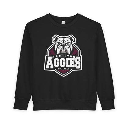 Toddler Crewneck Sweatshirt \ Hamilton Aggies Football \ HAF2
