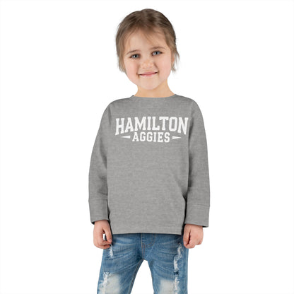 Toddler Long Sleeve Tee \ Hamilton Aggies \ HA3
