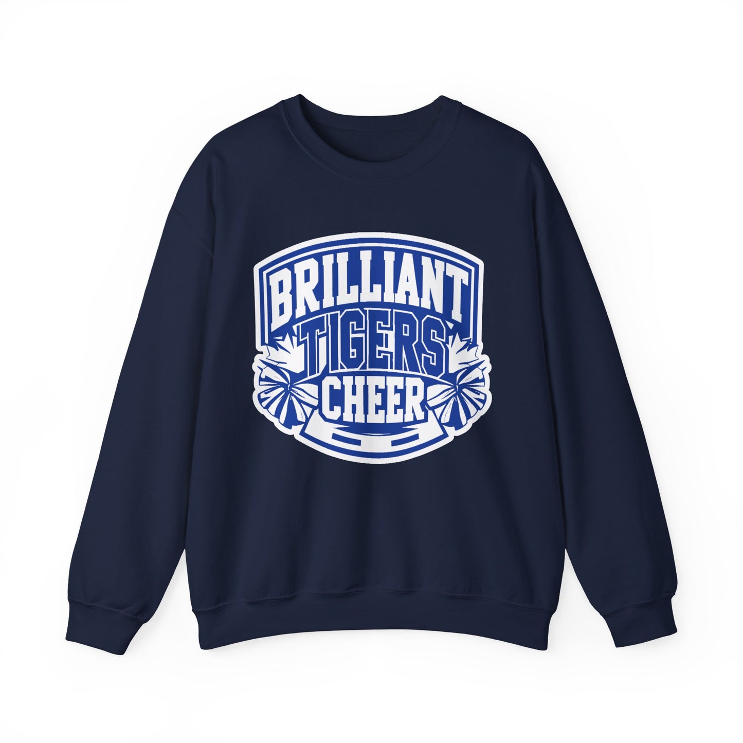 Adult Crewneck Sweatshirt \ Brilliant Tigers Cheer \ BTC1