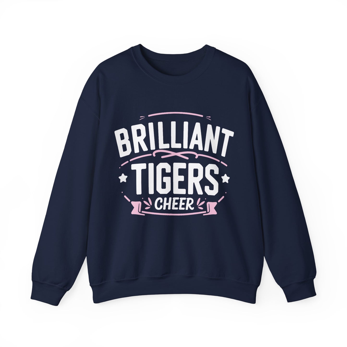 Adult Crewneck Sweatshirt \ Brilliant Tigers Cheer \ BTC2