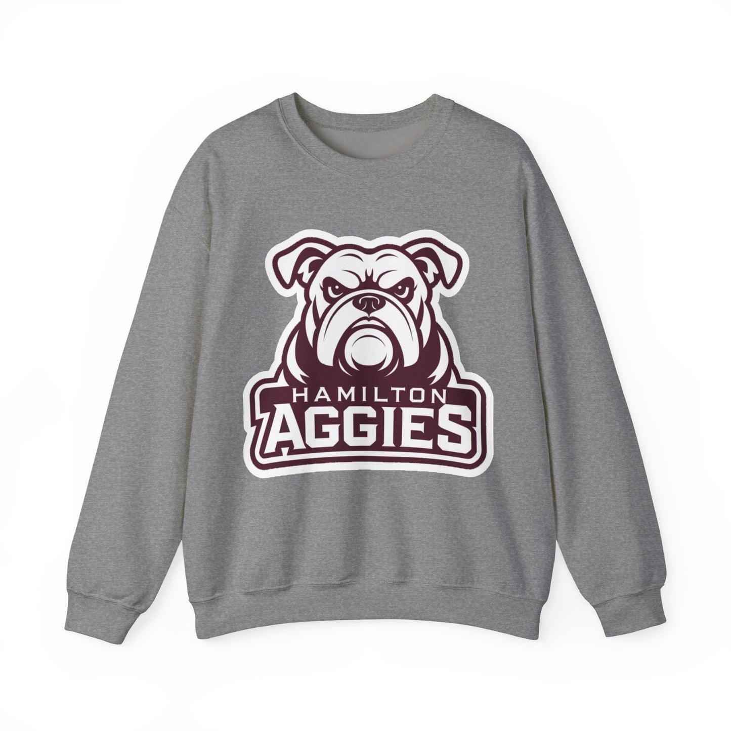 Adult Crewneck Sweatshirt \ Hamilton Aggies \ HA4
