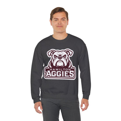 Adult Crewneck Sweatshirt \ Hamilton Aggies \ HA4