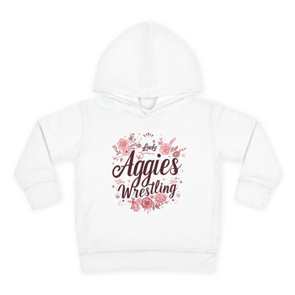 Toddler Hoodie Sweatshirt \ Hamilton Aggies Wrestling \ HAWG1