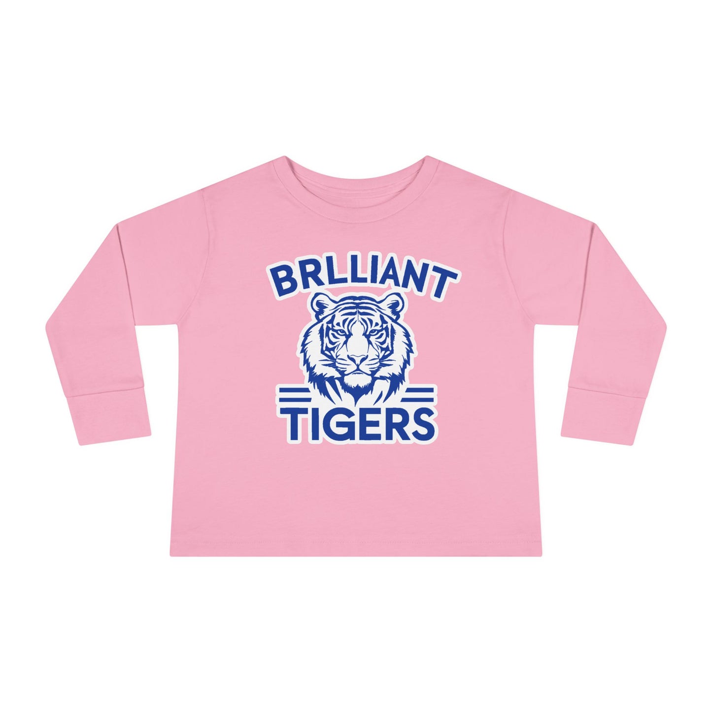 Toddler Long Sleeve Tee \ Brilliant Tigers \ BT1