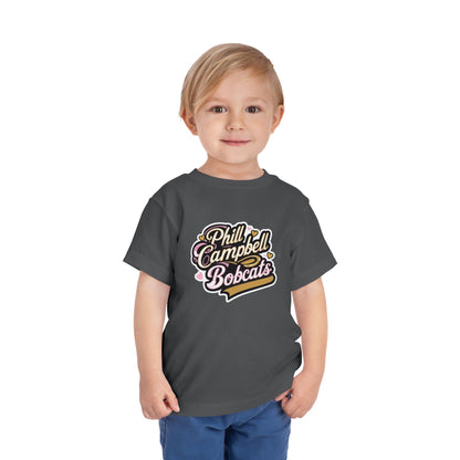 Toddler Tee \ Phill Campbell Bobcats \ PCBG1