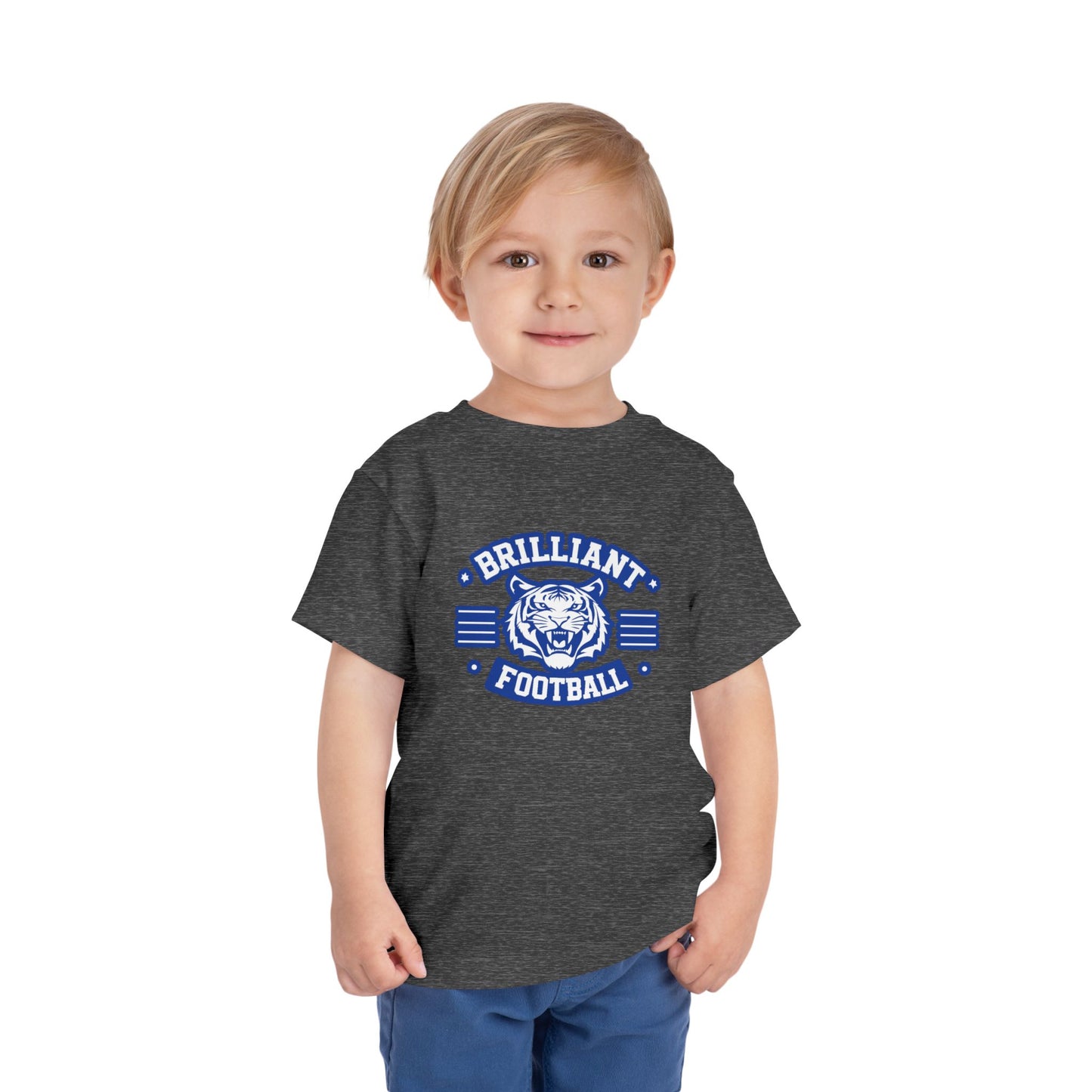 Toddler Tee \ Brilliant Tigers Football \ BTF2