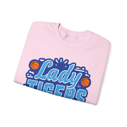 Adult Crewneck Sweatshirt \ Brilliant Tigers Basketball \ BTBKG1