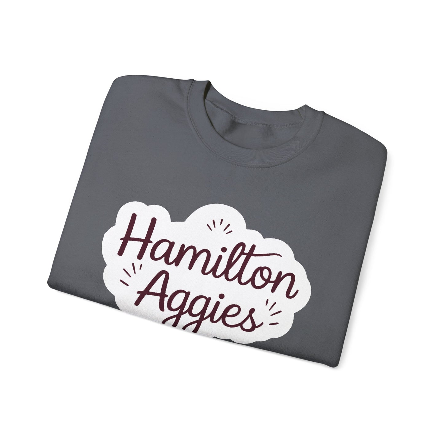 Adult Crewneck Sweatshirt \ Hamilton Aggies \ HAG1