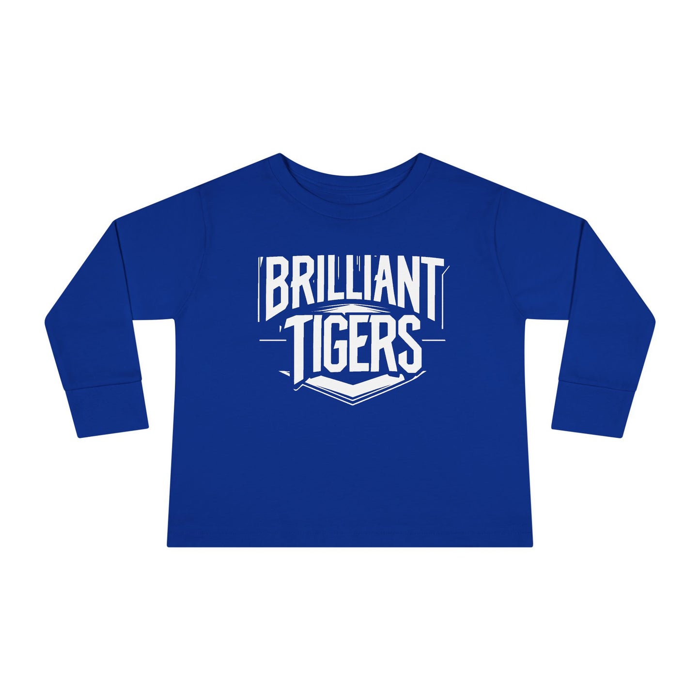 Toddler Long Sleeve Tee \ Brilliant Tigers \ BT2