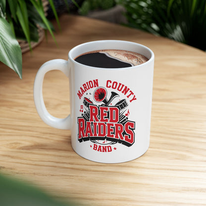 Coffee Mug \ Marion County Red Raiders Band \ MCB2