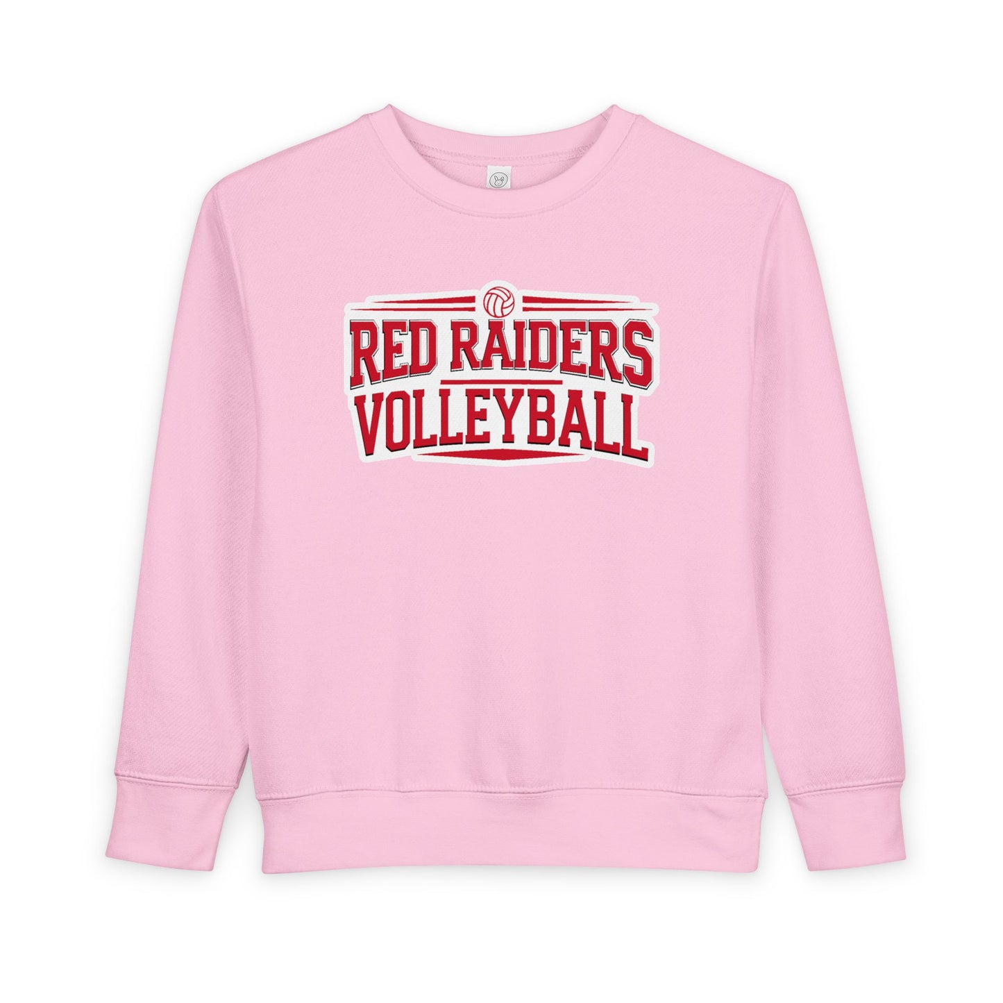 Toddler Crewneck Sweatshirt \ Marion County Red Raiders Volleyball \ MCV2