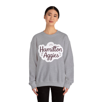Adult Crewneck Sweatshirt \ Hamilton Aggies \ HAG1