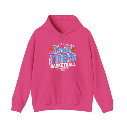 Adult Hoodie Sweatshirt \ Brilliant Tigers Basketball \ BTBKG1