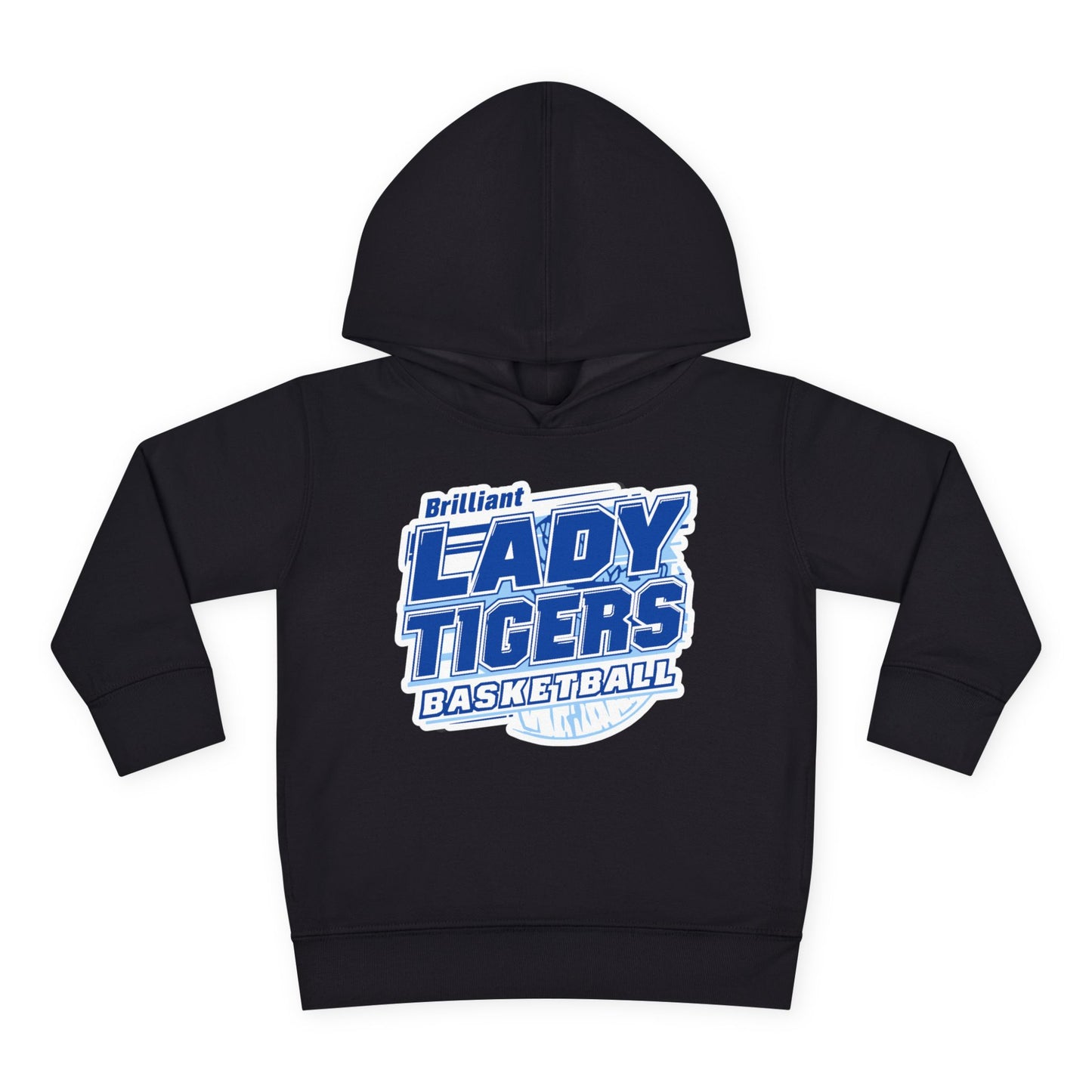 Toddler Hoodie Sweatshirt \ Brilliant Tigers Basketball \ BTBKG2