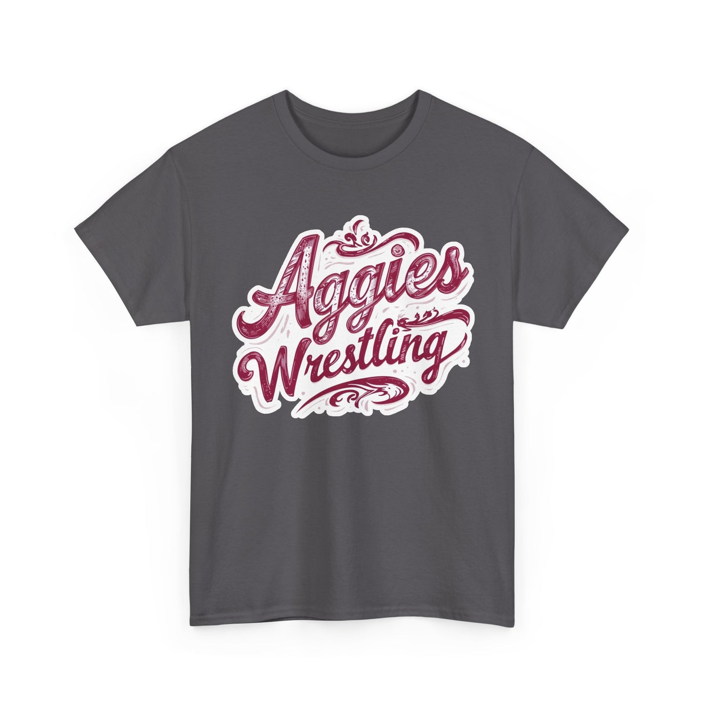 Adult Tee \ Hamilton Aggies Wrestling \ HAWG2