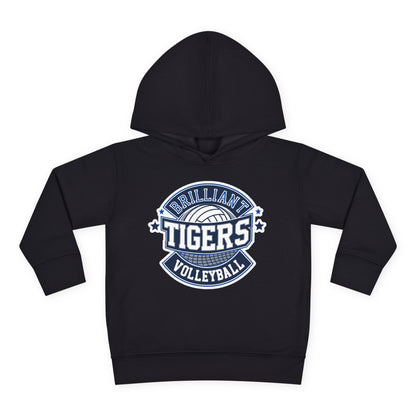 Toddler Hoodie Sweatshirt \ Brilliant Tigers Volleyball \ BTV1