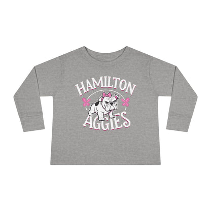 Toddler Long Sleeve Tee \ Hamilton Aggies \ HAG4