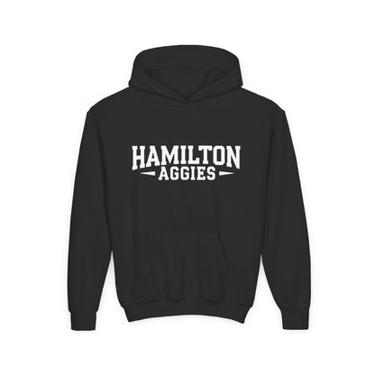 Youth Hoodie Sweatshirt \ Hamilton Aggies \ HA3