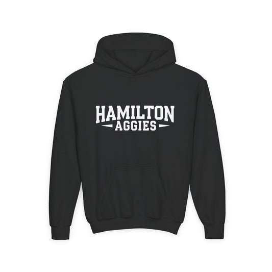 Youth Hoodie Sweatshirt \ Hamilton Aggies \ HA3